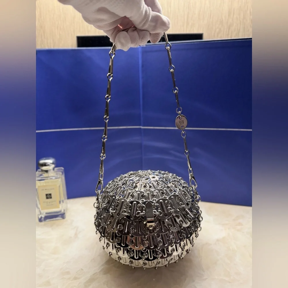 Paco Rabanne 1969 Ball Disc Shoulder Bag - Picture 2 of 16